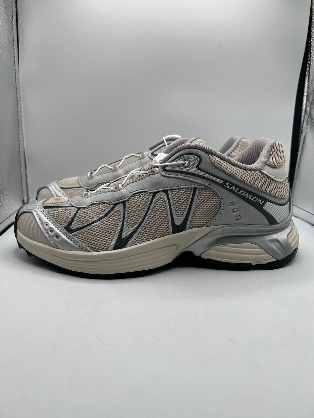 Salomon XT-Whisper “Silver Lunar Rock” size 7 men’s